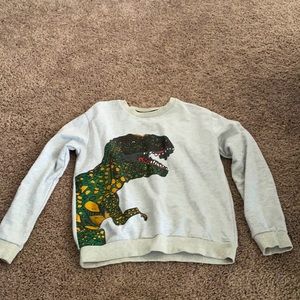 Small female dinosaur sweatshirt